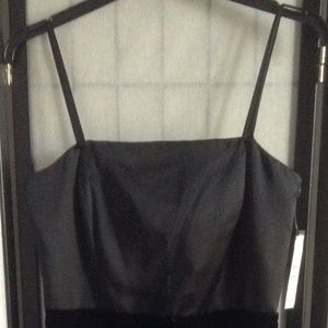 NWT Tahari Arthur S Levine Women's 8 Black Dress